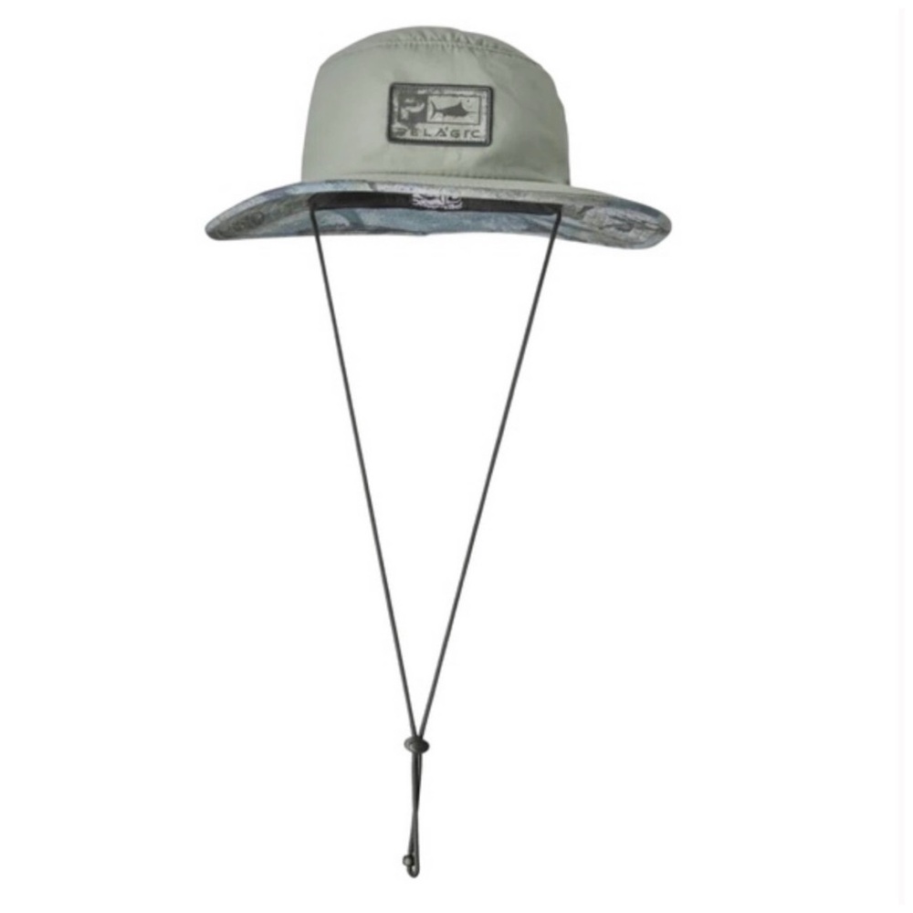 PELAGIC • Sunsetter Open Seas Army Green Bucket Hat - Picture 4 of 7